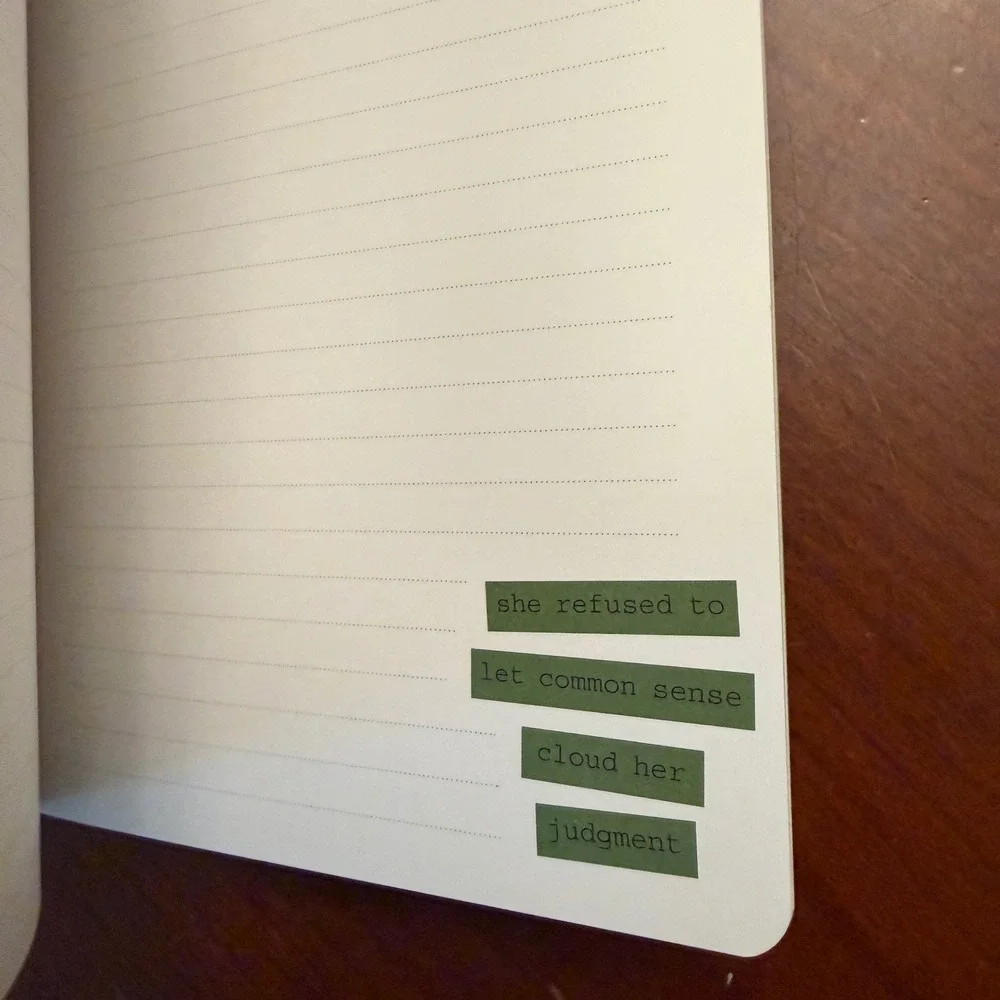 She Had Not Yet Decided Journal, Anne Taintor, notebook‎ blank retro 5x7